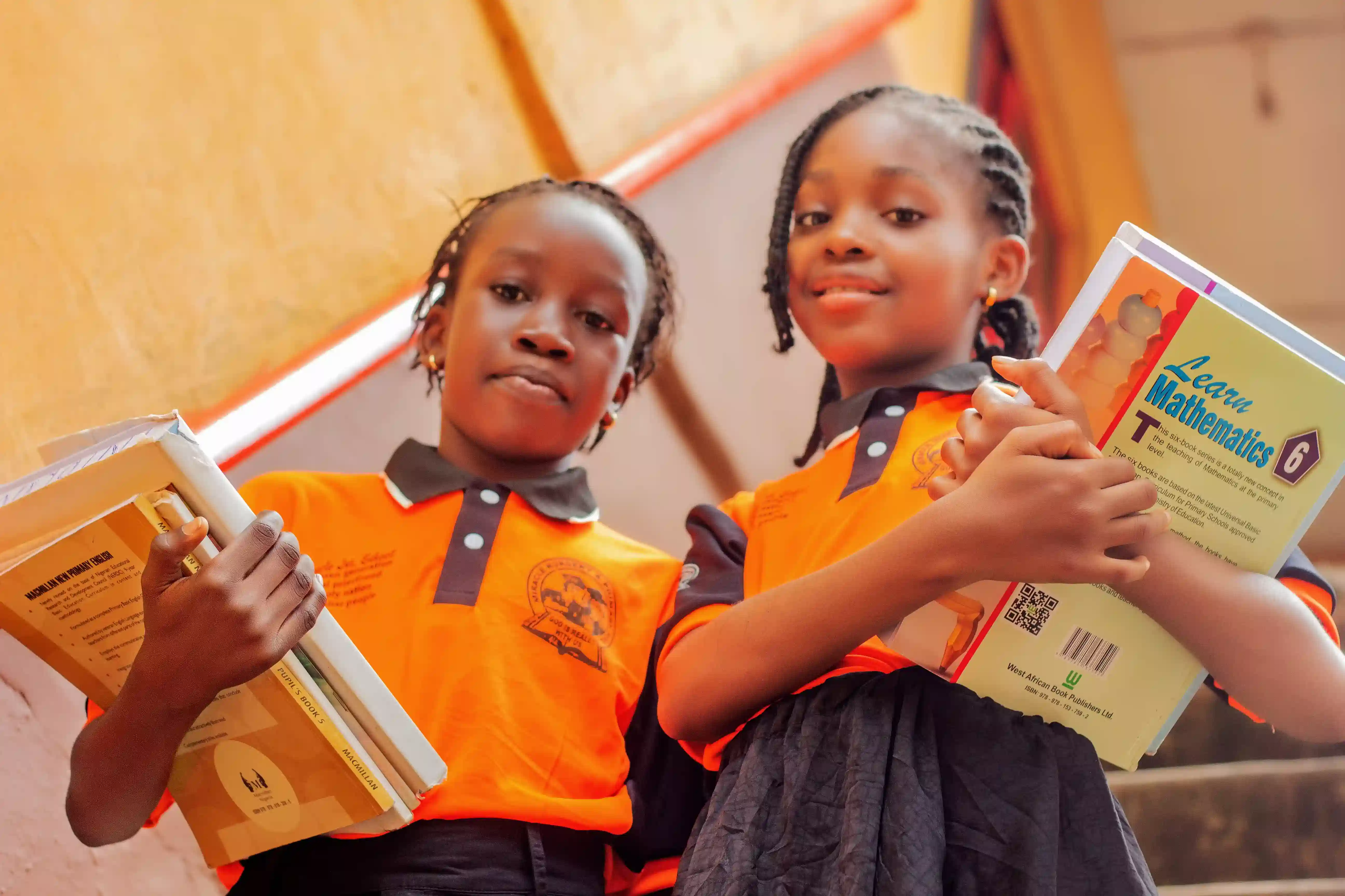 Students engaged in learning at Miracle School