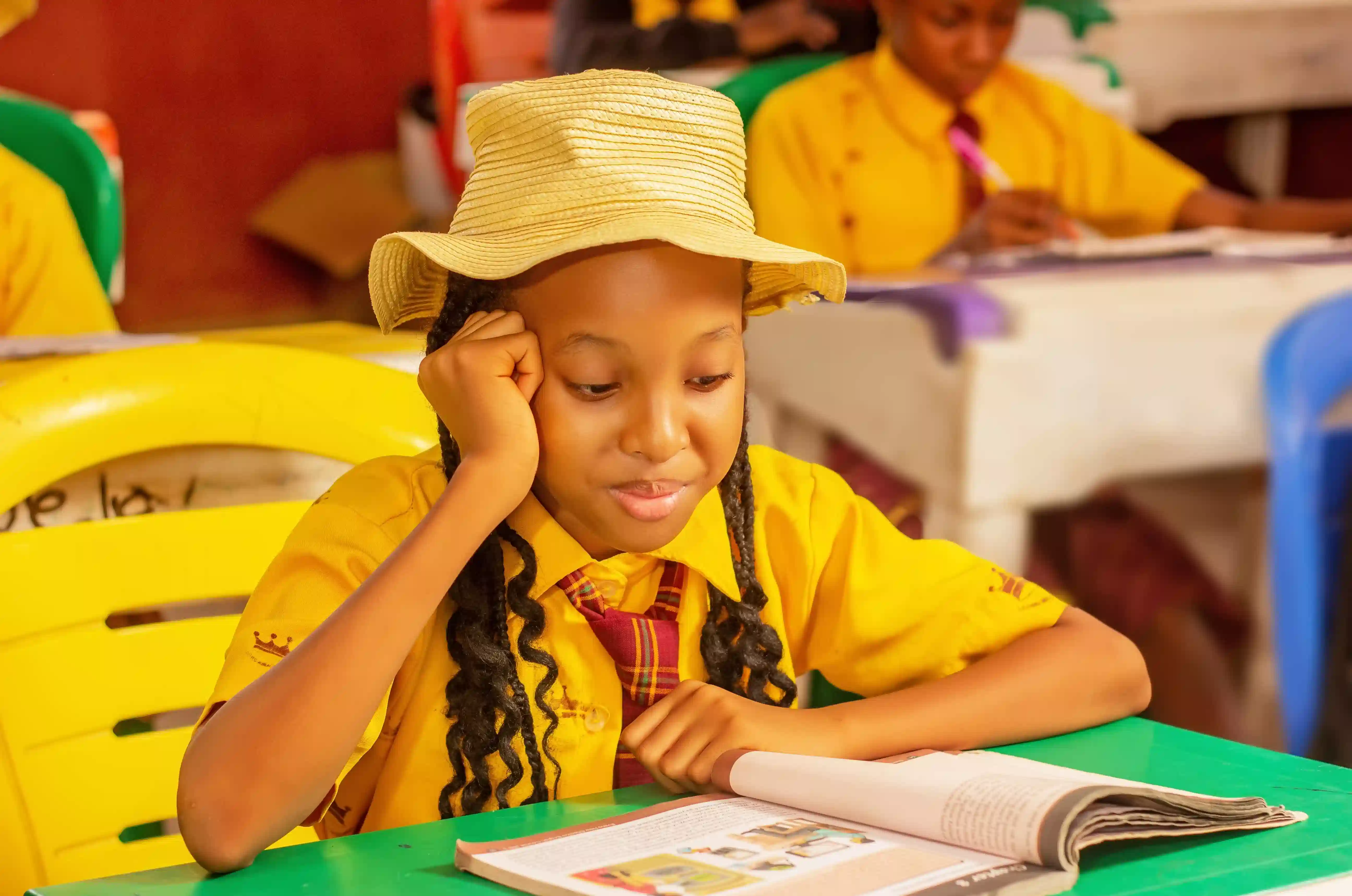 Classroom life at Living Miracle High School